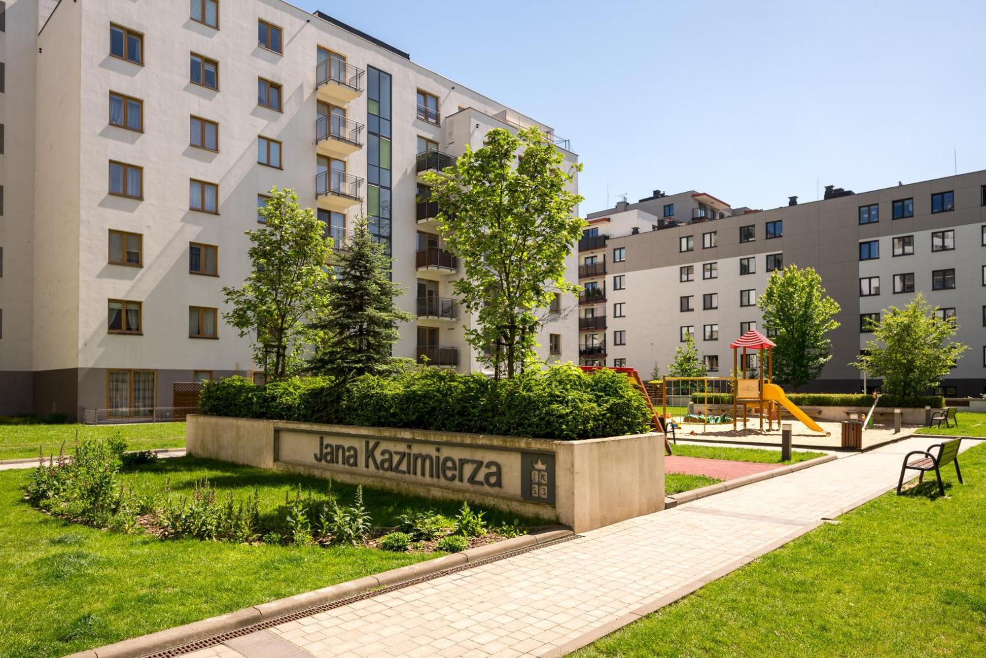 Wola Jana Kazimierza Chic Apartment Warsaw Exterior photo